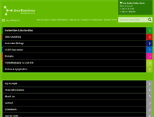 Tablet Screenshot of jenabioscience.com